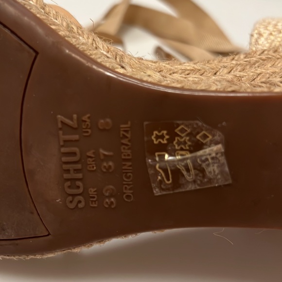 **SOLD** Schutz wedge espadrilles - Picture 5 of 5